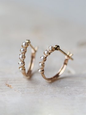 【キュイキュイ/cui-cui】のK10YG 人気、トレンドファッション・服の通販 founy(ファニー) ファッション Fashion レディースファッション Fashion for Women ギフト プレゼント Gift / Present クリスマス X'mas Christmas / X'mas シンプル Simple, Minimal ジュエリー Jewelry, Accessories パール Pearl, Pearl Accent フープ Hoop, Hoop Earrings ベビー Baby, Babywear エレガント 上品 Elegant |ID:prp329100004820111