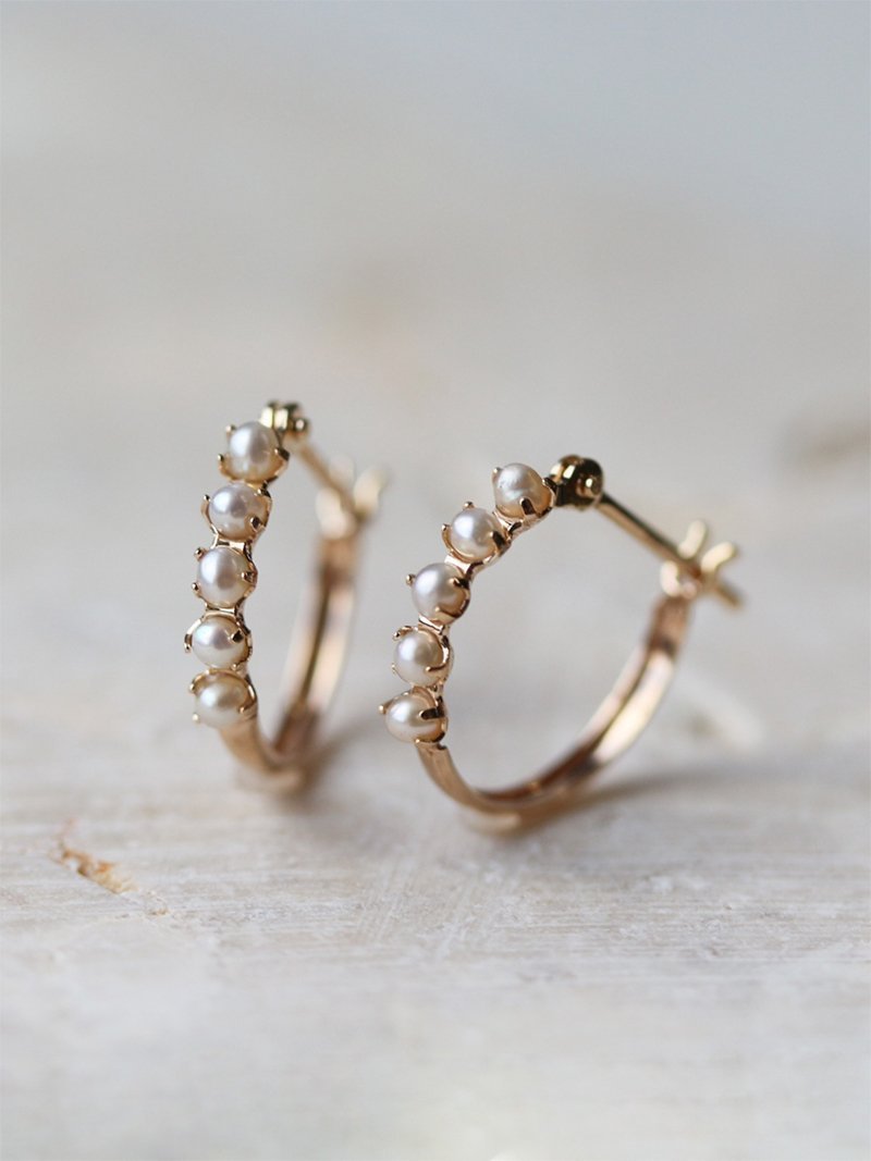 【キュイキュイ/cui-cui】のK10YG インテリア・キッズ・メンズ・レディースファッション・服の通販 founy(ファニー) ファッション Fashion レディースファッション Fashion for Women ギフト プレゼント Gift / Present クリスマス X'mas Christmas / X'mas シンプル Simple, Minimal ジュエリー Jewelry, Accessories パール Pearl, Pearl Accent フープ Hoop, Hoop Earrings ベビー Baby, Babywear エレガント 上品 Elegant パール|ID: prp329100004820111 ipo3291000000035025192