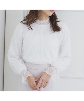 【インデックス/INDEX】のシャーリング総レーストップス【洗濯機洗い可】 人気、トレンドファッション・服の通販 founy(ファニー) ファッション Fashion レディースファッション Fashion for Women トップス・カットソー Cut & Sew Tops おすすめ Recommended / Our Picks インナー Innerwear シャーリング Shirring, Ruched ジャケット Jacket, Outerwear スパンコール Sequins, Sequin Embellishment スマート Smart, Elegant スリーブ Sleeve, Long Sleeve / Short Sleeve フリル Frill, Ruffle レース Lace, Lace Fabric |ID:prp329100004820148