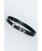 【トーガ/TOGA】のMETAL BUCKLE BELT 人気、トレンドファッション・服の通販 founy(ファニー) ファッション Fashion レディースファッション Fashion for Women シルバー Silver, Metallic Silver メタル Metal, Metal Parts thumbnail BLACK|ID: prp329100004820154 ipo3291000000035025511