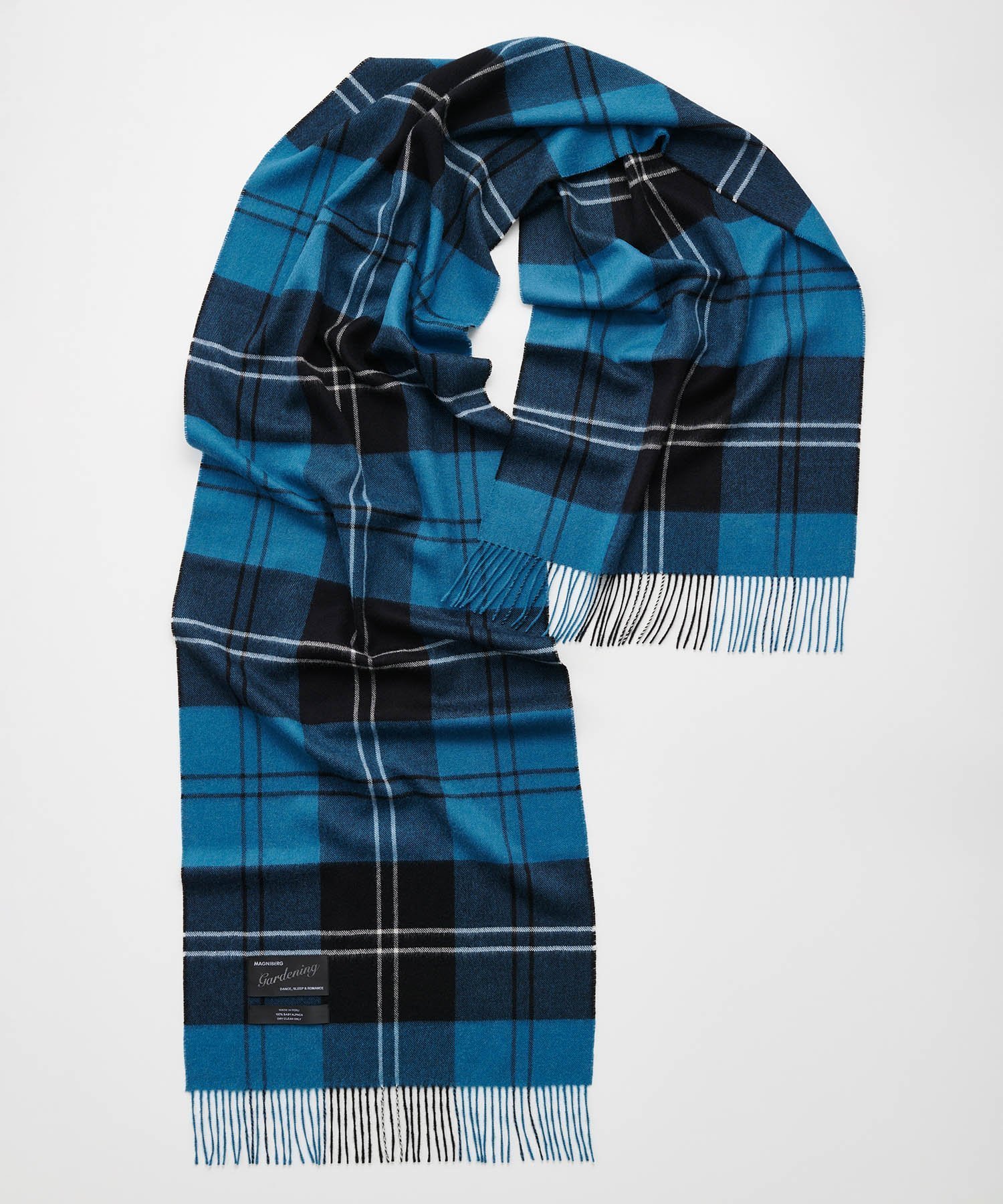 【アダム エ ロペ/ADAM ET ROPE'】の【MAGNIBERG(マグニバーグ)】QUEEN SCARF インテリア・キッズ・メンズ・レディースファッション・服の通販 founy(ファニー) 　ファッション　Fashion　レディースファッション　Fashion for Women　2025年　2025　2025-2026秋冬・A/W　Autumn/Winter 2025–26 AW25–26　イエロー　Yellow　クラシック　Classic, Timeless Style　スカーフ　Scarf, Neckwear　チェック　Check, Plaid, Tartan　ベビー　Baby, Babywear　A/W・秋冬　Autumn/Winter　ブルー(44)|ID: prp329100004820163 ipo3291000000035025571