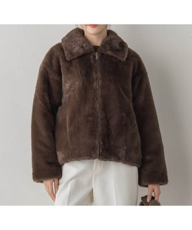 【ドロワット ロートレアモン/Droite Lautreamont】の【WEB限定】ミンクファーコート 人気、トレンドファッション・服の通販 founy(ファニー) ファッション Fashion レディースファッション Fashion for Women アウター Coat / Outerwear Collection コート・ロングコート・ピーコート Long Coats, Peacoats & More 2025年 2025 2025-2026秋冬・A/W Autumn/Winter 2025–26 AW25–26 ショート Short, Short Length トレンド Trend, Trending Now フェミニン Feminine, Girly フロント Front, Front Design 冬 Winter / This Winter A/W・秋冬 Autumn/Winter |ID:prp329100004820166