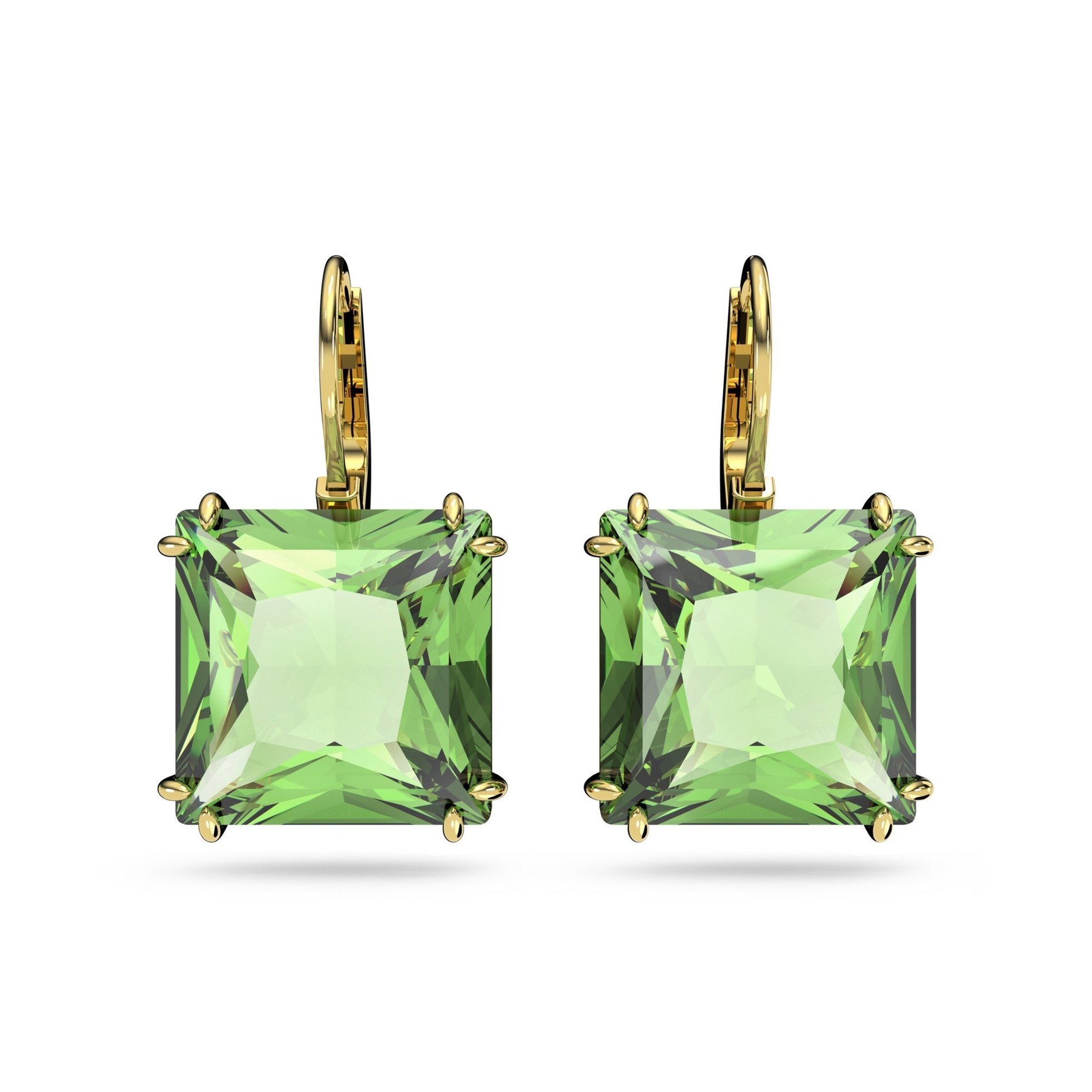 【スワロフスキー/swarovski】の【公式】【スワロフスキー】Millenia ドロップピアス インテリア・キッズ・メンズ・レディースファッション・服の通販 founy(ファニー) 　ファッション　Fashion　レディースファッション　Fashion for Women　エレガント 上品　Elegant　クリスタル　Crystal, Swarovski　スクエア　Square, Square Shape　スワロフスキー　Swarovski, Crystal Accent　ドロップ　Drop Shoulder, Dropped Style　グリーン|ID: prp329100004820170 ipo3291000000035025668