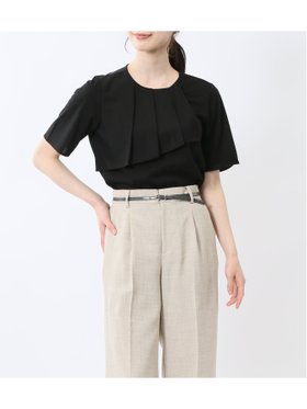 【タカキュー/TAKA-Q】のアシメフリル 半袖プルオーバー 人気、トレンドファッション・服の通販 founy(ファニー) ファッション Fashion レディースファッション Fashion for Women トップス・カットソー Cut & Sew Tops カジュアルプルオーバー・ニットトップス Pullovers & Knit Tops / Casual Pullovers アシンメトリー Asymmetrical Style インナー Innerwear オレンジ Orange カットソー Cut and Sewn Top カーディガン Cardigan, Knitwear シルケット Silket, Silky Cotton ジャケット Jacket, Outerwear ストレッチ Stretch, Stretchy Fabric ストレート Straight, Straight Cut スーツ Suit, Formalwear フィット Fit, Slim Fit フリル Frill, Ruffle ベーシック Basic, Essential 半袖 Short Sleeve, Half Sleeve おすすめ Recommended / Our Picks 夏 Summer |ID:prp329100004820176