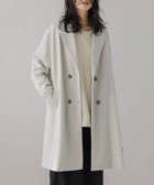 【ラジュール/Lajour】の【日本製】ウールMIXチェスターコート 人気、トレンドファッション・服の通販 founy(ファニー) ファッション Fashion レディースファッション Fashion for Women アウター Coat / Outerwear Collection コート・ロングコート・ピーコート Long Coats, Peacoats & More チェスターコート・ロング丈アウター Chester Coats / Chesterfield Long Coats インナー Innerwear シンプル Simple, Minimal チェスターコート Chester Coat, Long Coat ビジネス 仕事 通勤 Business / Work / Commuting 日本製 Made In Japan thumbnail オートミール|ID: prp329100004820177 ipo3291000000035025722