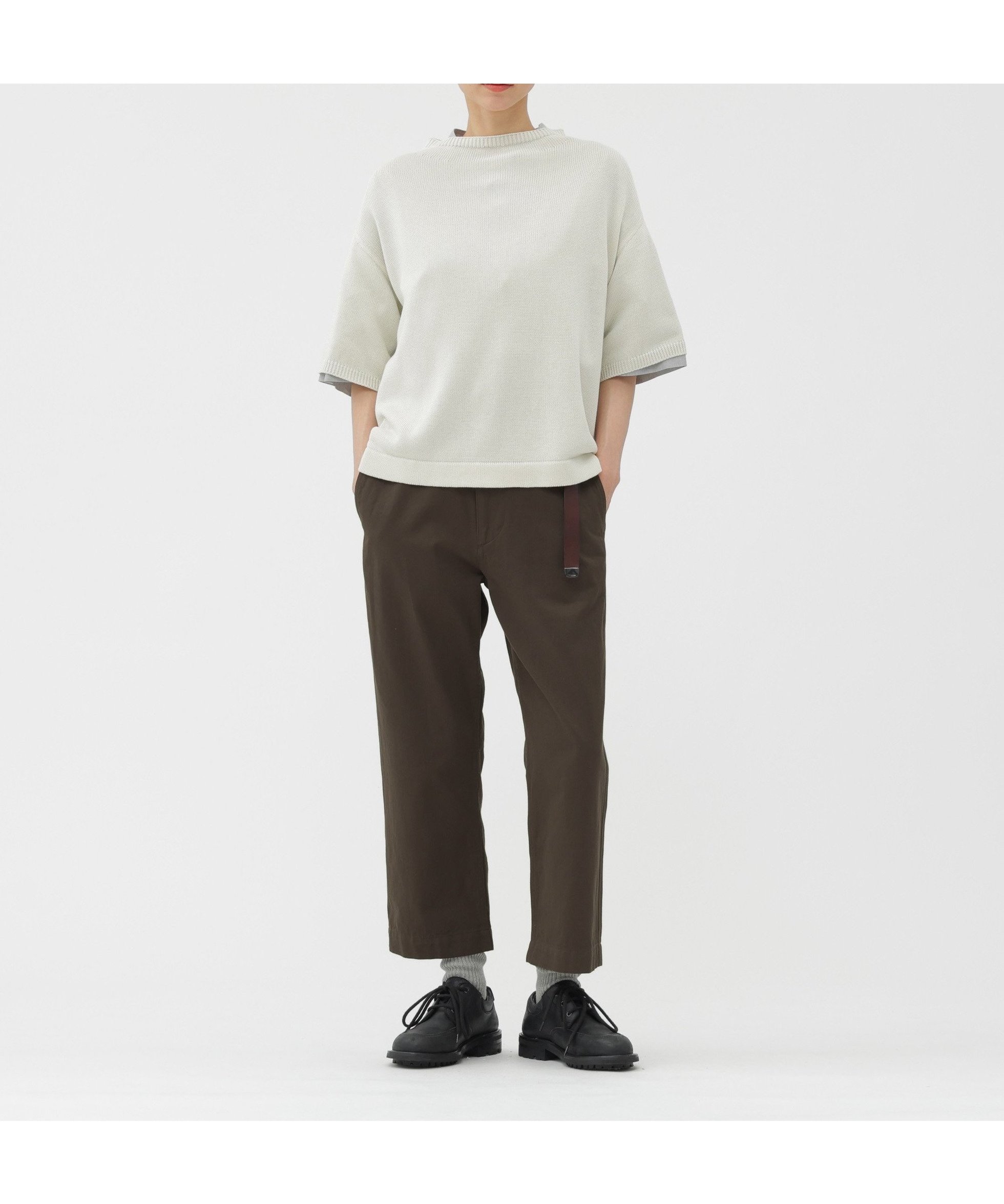 【マーガレットハウエル/MARGARET HOWELL】のNATURAL COTTON TWILL TROUSERS インテリア・キッズ・メンズ・レディースファッション・服の通販 founy(ファニー) ファッション Fashion レディースファッション Fashion for Women クロップド Cropped, Short Length ストレート Straight, Straight Cut デニム Denim, Jeans Material バランス Balance, Style Balance ポケット Pocket, Pocket Detail ヴィンテージ Vintage Style DRAB2|ID: prp329100004820205 ipo3291000000035026040