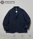 【フリークスストア/FREAK'S STORE】の別注 GORE-TEX WINDSTOPPER PACKABLE TAILORED JACKET【セットアップ対応】 ネイビー|ID: prp329100004820207 ipo3291000000035094425