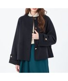 【マッキントッシュ フィロソフィー/MACKINTOSH PHILOSOPHY】の【WELBURY NO COLLAR SHORT(ウェルベリーノーカラーショート)】ウールメルトン製 人気、トレンドファッション・服の通販 founy(ファニー) ファッション Fashion レディースファッション Fashion for Women 秋 Autumn コンパクト Compact, Small Size ショート Short, Short Length 人気 Popular, Best Seller バランス Balance, Style Balance ファブリック Fabric, Textile フォルム Silhouette, Form フロント Front, Front Design ベスト Vest, Waistcoat メルトン Melton, Heavy Wool 冬 Winter / This Winter おすすめ Recommended / Our Picks thumbnail ネイビー|ID: prp329100004820218 ipo3291000000035026189