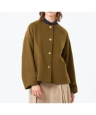 【マッキントッシュ フィロソフィー/MACKINTOSH PHILOSOPHY】の【WELBURY NO COLLAR SHORT(ウェルベリーノーカラーショート)】ウールメルトン製 人気、トレンドファッション・服の通販 founy(ファニー) ファッション Fashion レディースファッション Fashion for Women 秋 Autumn コンパクト Compact, Small Size ショート Short, Short Length 人気 Popular, Best Seller バランス Balance, Style Balance ファブリック Fabric, Textile フォルム Silhouette, Form フロント Front, Front Design ベスト Vest, Waistcoat メルトン Melton, Heavy Wool 冬 Winter / This Winter おすすめ Recommended / Our Picks thumbnail キャメル|ID: prp329100004820218 ipo3291000000035026190