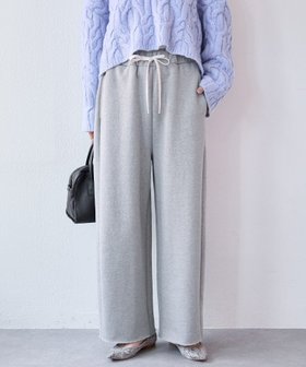 【リヴドロワ/RIVE DROITE】の【リラックスした履き心地】裏起毛スウェットパンツ 人気、トレンドファッション・服の通販 founy(ファニー) ファッション Fashion レディースファッション Fashion for Women パンツ Pants & Trousers 吸水 Absorbent, Quick-Dry ポケット Pocket, Pocket Detail リラックス Relax, Relaxed Fit ワイド Wide, Wide Fit 再入荷 Restock / Back in Stock おすすめ Recommended / Our Picks |ID:prp329100004820231