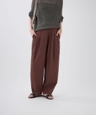 【バビロン/BABYLONE / KIDS】のコットンナイロンタックパンツ 人気、トレンドファッション・服の通販 founy(ファニー) ファッション Fashion キッズファッション Fashion for Kids ボトムス Bottoms コンパクト Compact, Small Size 軽量 Lightweight, Ultra Light バランス Balance, Style Balance ボトム Bottoms, Lower Wear ワッシャー Washer, Crinkled Finish 再入荷 Restock / Back in Stock thumbnail 【新色】ブラウン50|ID: prp329100004820232 ipo3291000000035026365