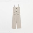 【エリオポール/heliopole】のJUMP SUITS (COMBINAISON) 人気、トレンドファッション・服の通販 founy(ファニー) ファッション Fashion レディースファッション Fashion for Women スーツ Business Suits & Workwear ウォッシャブル Machine Washable キャミソール Camisole, Spaghetti Strap Top ストレッチ Stretch, Stretchy Fabric セットアップ Set-Up, Coordinated Outfit 人気 Popular, Best Seller thumbnail ベージュ|ID: prp329100004820233 ipo3291000000035026374