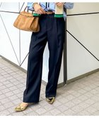 【ノーリーズ/NOLLEY'S】の《セットアップ対応》ウォッシャブルウール調セミワイドパンツ ネイビー|ID: prp329100004820234 ipo3291000000035026378