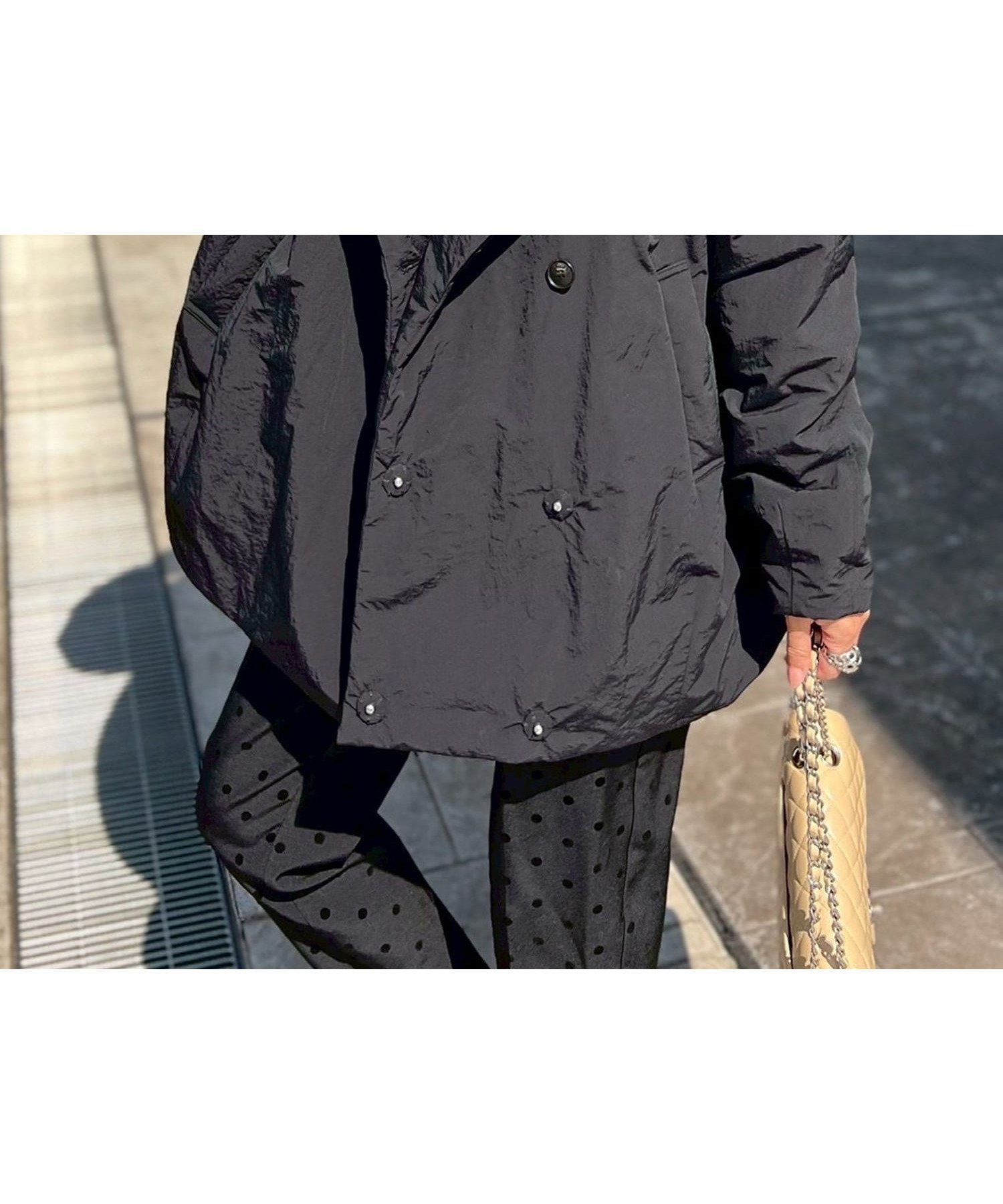 【スタイルドア/STYLEDOOR】の3wayパファーテーラードジャケット 人気、トレンドファッション・服の通販 founy(ファニー) 　ファッション　Fashion　レディースファッション　Fashion for Women　アウター　Coat / Outerwear Collection　レディースジャケット・軽アウター　Jackets　テーラードジャケット / 通勤・きれいめスタイル　Tailored Jackets & Blazers　アウトドア　Outdoor Clothing　ショルダー　Shoulder, Shoulder Strap　スウェット / スエット　Sweatshirt, Sweatwear　タートル　Turtleneck, Turtle Collar　テーラード　Tailored, Tailored Fit　ドロップ　Drop Shoulder, Dropped Style　ボトム　Bottoms, Lower Wear　ポケット　Pocket, Pocket Detail　マフラー　Scarf, Muffler　モダン　Modern, Contemporary　ワイド　Wide, Wide Fit　ワッシャー　Washer, Crinkled Finish　 other-1|ID: prp329100004820241 ipo3291000000035026424
