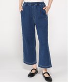 【スーパーハッカ/SUPER HAKKA】の裏起毛インレイデニムストレートパンツ 人気、トレンドファッション・服の通販 founy(ファニー) ファッション Fashion レディースファッション Fashion for Women パンツ Pants & Trousers ストレート Straight, Straight Cut プレート Plate, Dish 人気 Popular, Best Seller thumbnail ブルー|ID: prp329100004820256 ipo3291000000035026646