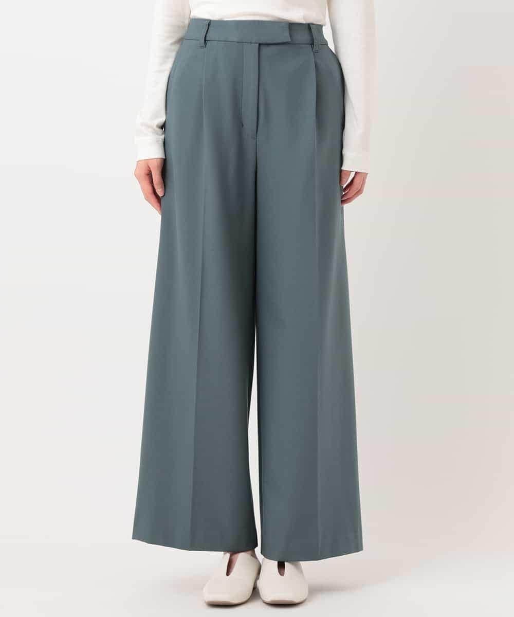 【ヒロコビス/HIROKO BIS】の【洗える】2WAYストレッチストレートワイドパンツ 人気、トレンドファッション・服の通販 founy(ファニー) ファッション Fashion レディースファッション Fashion for Women パンツ Pants & Trousers おすすめ Recommended / Our Picks なめらか Smooth, Silky Texture ウォーム Warm Fabric ストレッチ Stretch, Stretchy Fabric ストレート Straight, Straight Cut フォルム Silhouette, Form ワイド Wide, Wide Fit 今季 This Season, Current Season 洗える Machine Washable other-1|ID: prp329100004820259 ipo3291000000035026668