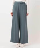 【ヒロコビス/HIROKO BIS】の【洗える】2WAYストレッチストレートワイドパンツ 人気、トレンドファッション・服の通販 founy(ファニー) ファッション Fashion レディースファッション Fashion for Women パンツ Pants & Trousers おすすめ Recommended / Our Picks なめらか Smooth, Silky Texture ウォーム Warm Fabric ストレッチ Stretch, Stretchy Fabric ストレート Straight, Straight Cut フォルム Silhouette, Form ワイド Wide, Wide Fit 今季 This Season, Current Season 洗える Machine Washable thumbnail グリーン|ID: prp329100004820259 ipo3291000000035026669