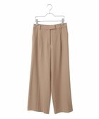 【ヒロコビス/HIROKO BIS】の【洗える】2WAYストレッチストレートワイドパンツ 人気、トレンドファッション・服の通販 founy(ファニー) ファッション Fashion レディースファッション Fashion for Women パンツ Pants & Trousers おすすめ Recommended / Our Picks なめらか Smooth, Silky Texture ウォーム Warm Fabric ストレッチ Stretch, Stretchy Fabric ストレート Straight, Straight Cut フォルム Silhouette, Form ワイド Wide, Wide Fit 今季 This Season, Current Season 洗える Machine Washable thumbnail ベージュ(8300)|ID: prp329100004820259 ipo3291000000035026671