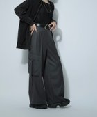 【ページボーイ/PAGEBOY】のTRポケベルカーゴパンツ 人気、トレンドファッション・服の通販 founy(ファニー) ファッション Fashion レディースファッション Fashion for Women パンツ Pants & Trousers ストライプ Stripe, Striped Pattern スラックス Slacks, Dress Pants リラックス Relax, Relaxed Fit ワイド Wide, Wide Fit 無地 Plain, Solid Color thumbnail チャコール18|ID: prp329100004820260 ipo3291000000035026679