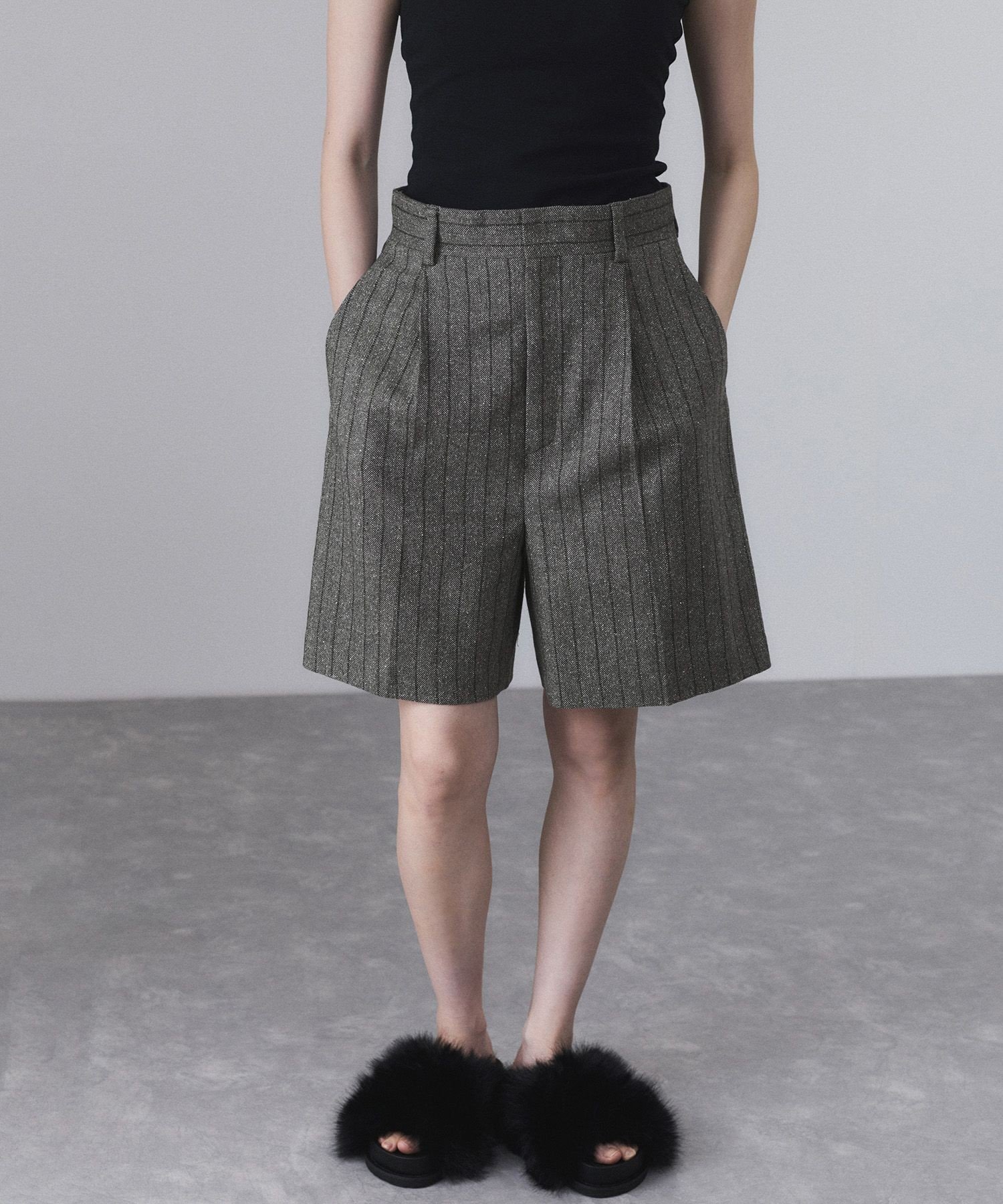 【アダム エ ロペ/ADAM ET ROPE'】のツイード チェックショートパンツ 人気、トレンドファッション・服の通販 founy(ファニー) 　ファッション　Fashion　レディースファッション　Fashion for Women　パンツ　Pants & Trousers　ショートパンツ・ハーフパンツ　High-Waisted & Relaxed Shorts　カーディガン　Cardigan, Knitwear　ショート　Short, Short Length　シルク　Silk, 100% Silk　ジャケット　Jacket, Outerwear　ストライプ　Stripe, Striped Pattern　セットアップ　Set-Up, Coordinated Outfit　チェック　Check, Plaid, Tartan　ツイード　Twill, Twill Weave　ネップ　Nepp, Slub Yarn　バランス　Balance, Style Balance　ポケット　Pocket, Pocket Detail　マニッシュ　Mannish, Boyish　A/W・秋冬　Autumn/Winter　おすすめ　Recommended / Our Picks　2026年　2026　 other-1|ID: prp329100004820277 ipo3291000000035026864