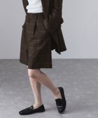 【アダム エ ロペ/ADAM ET ROPE'】のツイード チェックショートパンツ 人気、トレンドファッション・服の通販 founy(ファニー) ファッション Fashion レディースファッション Fashion for Women パンツ Pants & Trousers ショートパンツ・ハーフパンツ High-Waisted & Relaxed Shorts カーディガン Cardigan, Knitwear ショート Short, Short Length シルク Silk, 100% Silk ジャケット Jacket, Outerwear ストライプ Stripe, Striped Pattern セットアップ Set-Up, Coordinated Outfit チェック Check, Plaid, Tartan ツイード Twill, Twill Weave ネップ Nepp, Slub Yarn バランス Balance, Style Balance ポケット Pocket, Pocket Detail マニッシュ Mannish, Boyish A/W・秋冬 Autumn/Winter おすすめ Recommended / Our Picks 2026年 2026 thumbnail ブラウン(22)|ID: prp329100004820277 ipo3291000000035026866