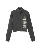 【ヒステリックグラマー/HYSTERIC GLAMOUR】のTHE NEW HYS ショート丈ジャージ 人気、トレンドファッション・服の通販 founy(ファニー) ファッション Fashion レディースファッション Fashion for Women おすすめ Recommended / Our Picks グラフィック Graphic, Graphic Design コンパクト Compact, Small Size ショート Short, Short Length スポーティ Sporty, Casual Athletic セットアップ Set-Up, Coordinated Outfit タイトスカート Pencil Skirt, Tight Skirt フロント Front, Front Design thumbnail ブラック|ID: prp329100004820281 ipo3291000000035026905