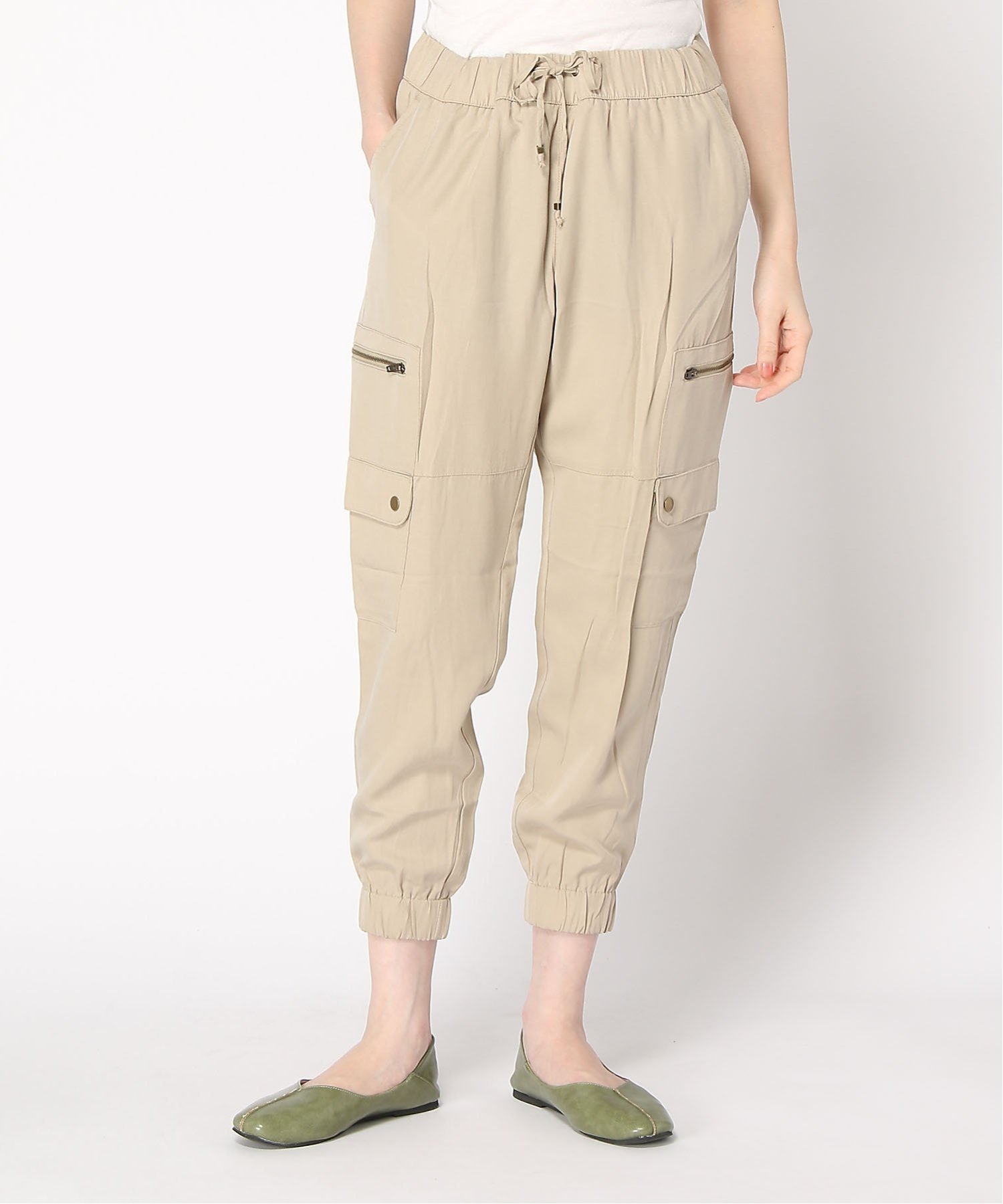 【バナナリパブリック ファクトリーストア/BANANA REPUBLIC FACTORY STORE】のBANANA REPUBLIC FACTORY STORE テンセルソフトカーゴパンツ インテリア・キッズ・メンズ・レディースファッション・服の通販 founy(ファニー) 　ファッション　Fashion　レディースファッション　Fashion for Women　パンツ　Pants & Trousers　カーゴパンツ　Cargo Pants, Utility Pants　ポケット　Pocket, Pocket Detail　MAVERICK_TAN|ID: prp329100004820296 ipo3291000000035027081