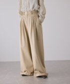 【アダム エ ロペ/ADAM ET ROPE'】の3タックワイドチノパンツ ベージュ(27)|ID: prp329100004820300 ipo3291000000035187709