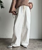 【ドゥドゥ/DouDou】のコーデュロイワイドイージーパンツ 人気、トレンドファッション・服の通販 founy(ファニー) ファッション Fashion レディースファッション Fashion for Women パンツ Pants & Trousers コーデュロイ Corduroy, Cord Fabric 切替 Switching, Contrast Panel スマート Smart, Elegant 雑誌 Magazine, Fashion Magazine トレンド Trend, Trending Now 定番 Standard, Basic Item フロント Front, Front Design リラックス Relax, Relaxed Fit ワイド Wide, Wide Fit A/W・秋冬 Autumn/Winter 冬 Winter / This Winter 再入荷 Restock / Back in Stock エレガント 上品 Elegant 2025年 2025 2025-2026秋冬・A/W Autumn/Winter 2025–26 AW25–26 thumbnail オフホワイト|ID: prp329100004820301 ipo3291000000035027127