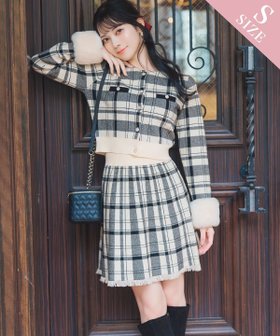 【ウィルセレクション/WILLSELECTION】の【CHECK KNIT series】チェック柄ニットフレアスカート 人気、トレンドファッション・服の通販 founy(ファニー) ファッション Fashion レディースファッション Fashion for Women スカート Skirts Aライン・フレアスカート A-Line & Flared Skirts ガーリー Girly, Feminine Style セットアップ Set-Up, Coordinated Outfit チェック Check, Plaid, Tartan ロング Long, Long-Length おすすめ Recommended / Our Picks |ID:prp329100004820305