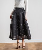 【ドロワット ロートレアモン/Droite Lautreamont】のダブルラッセルドット刺繍スカート≪洗濯機で洗える≫ 人気、トレンドファッション・服の通販 founy(ファニー) ファッション Fashion レディースファッション Fashion for Women スカート Skirts エレガント 上品 Elegant 春 Spring 洗える Machine Washable ギャザー Gathered, Ruffled シアー Sheer, See-Through シルバー Silver, Metallic Silver ドット Polka Dot, Dot Pattern 人気 Popular, Best Seller フォルム Silhouette, Form フレア Flare, Flared フロント Front, Front Design 水玉 Polka Dot, Dot Pattern ラッセル Raschel, Raschel Lace S/S・春夏 SS, Spring/Summer, Warm Season 夏 Summer 2025年 2025 2025春夏・S/S Spring/Summer 2025 SS25 thumbnail ブラック|ID: prp329100004820306 ipo3291000000035027203