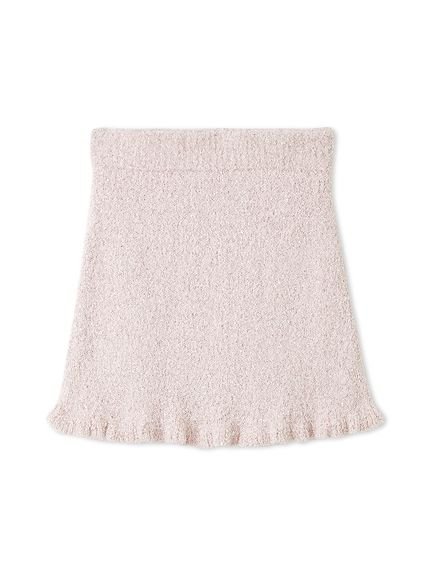 【リリーブラウン/Lily Brown】のラメニットミニスカート インテリア・キッズ・メンズ・レディースファッション・服の通販 founy(ファニー) 　ファッション　Fashion　レディースファッション　Fashion for Women　スカート　Skirts　ミニスカート　Mini Skirts　おすすめ　Recommended / Our Picks　カーディガン　Cardigan, Knitwear　シンプル　Simple, Minimal　スウェット / スエット　Sweatshirt, Sweatwear　スマート　Smart, Elegant　フェミニン　Feminine, Girly　フリル　Frill, Ruffle　台形　A-Line, Trapezoid Shape　畦　Ribbed Knit　A/W・秋冬　Autumn/Winter　PNK[066]|ID: prp329100004820307 ipo3291000000035027208