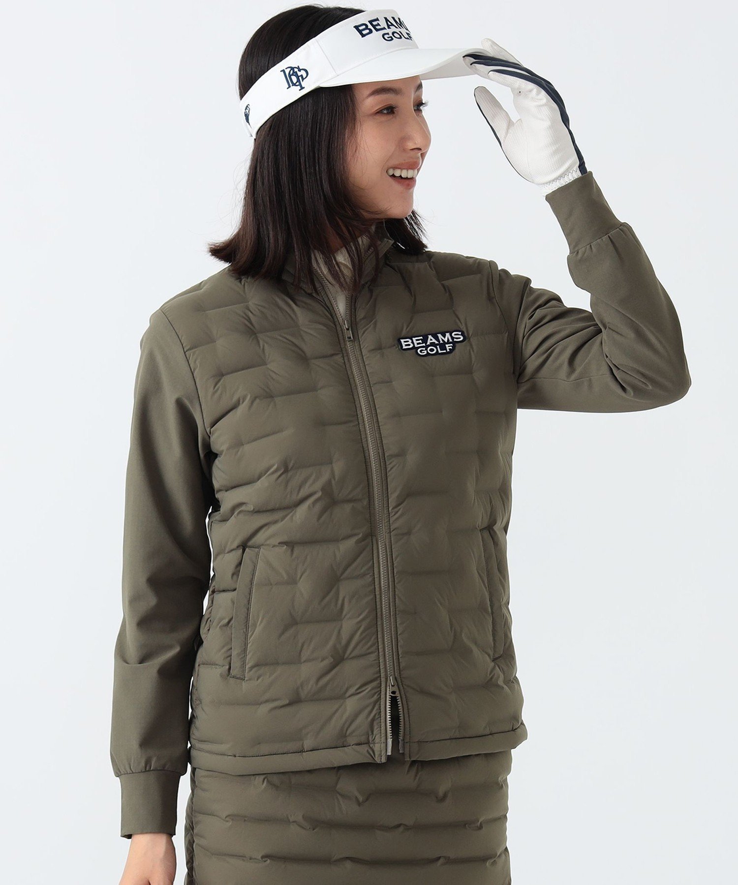 【ビームス ゴルフ/BEAMS GOLF】のPURPLE LABEL / 接結ダウン ブルゾン インテリア・キッズ・メンズ・レディースファッション・服の通販 founy(ファニー) 　ファッション　Fashion　レディースファッション　Fashion for Women　アウター　Coat / Outerwear Collection　ブルゾンジャケット・スポーティアウター　Blouson Jackets　カッティング　Cutting Detail　キルト　Quilt, Quilted Fabric　軽量　Lightweight, Ultra Light　ジャケット　Jacket, Outerwear　スタイリッシュ　Stylish, Fashionable　ストレッチ　Stretch, Stretchy Fabric　セットアップ　Set-Up, Coordinated Outfit　ダウン　Down, Puffer　ブルゾン　Blouson, Bomber Jacket　冬　Winter / This Winter　おすすめ　Recommended / Our Picks　エレガント 上品　Elegant　ゴルフ　Golf　OLIVE|ID: prp329100004820308 ipo3291000000035027218