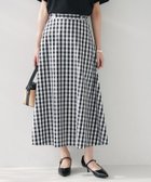 【アンタイトル/UNTITLED】の【後ろウエストゴム/洗える】ギンガムチェックAラインスカート 人気、トレンドファッション・服の通販 founy(ファニー) ファッション Fashion レディースファッション Fashion for Women スカート Skirts Aライン・フレアスカート A-Line & Flared Skirts おすすめ Recommended / Our Picks ギンガム Gingham, Gingham Fabric シンプル Simple, Minimal スマート Smart, Elegant チェック Check, Plaid, Tartan フェミニン Feminine, Girly ポケット Pocket, Pocket Detail ワンポイント One Point, Statement Accent 洗える Machine Washable thumbnail ブラック|ID: prp329100004820310 ipo3291000000035027260