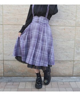 【アクシーズファム/axes femme】のサス付レースアップスカート 人気、トレンドファッション・服の通販 founy(ファニー) ファッション Fashion レディースファッション Fashion for Women スカート Skirts クラシカル Classical, Vintage-Inspired サスペンダー Suspenders, Braces フリル Frill, Ruffle レース Lace, Lace Fabric |ID:prp329100004820311