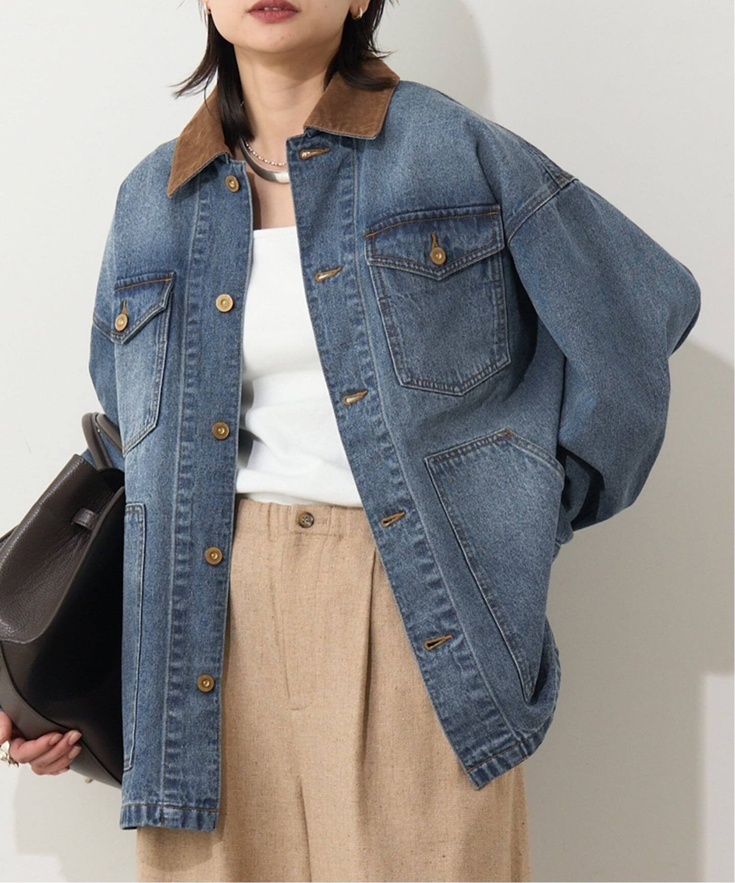 【ジャーナルスタンダード/JOURNAL STANDARD】の10OZデニム ブルゾン 人気、トレンドファッション・服の通販 founy(ファニー) 　ファッション　Fashion　レディースファッション　Fashion for Women　アウター　Coat / Outerwear Collection　ブルゾンジャケット・スポーティアウター　Blouson Jackets　ジャケット　Jacket, Outerwear　ダメージ　Distressed, Destroyed　デニム　Denim, Jeans Material　ブルゾン　Blouson, Bomber Jacket　 other-1|ID: prp329100004820320 ipo3291000000035027338