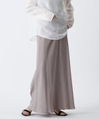 【プルミエ アロンディスモン/1er Arrondissement / MEN】の【新色追加】キュプラフィブリルマーメイドスカート Graybeige|ID: prp329100004820331 ipo3291000000035168274