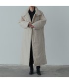 【インディヴィ/INDIVI】のパディングロングコート 人気、トレンドファッション・服の通販 founy(ファニー) ファッション Fashion レディースファッション Fashion for Women アウター Coat / Outerwear Collection コート・ロングコート・ピーコート Long Coats, Peacoats & More おすすめ Recommended / Our Picks ショルダー Shoulder, Shoulder Strap シンプル Simple, Minimal スタンド Stand Collar, Upright Stand ドロップ Drop Shoulder, Dropped Style バランス Balance, Style Balance マキシ Maxi, Full Length 防寒 Cold Protection, Winter-Ready thumbnail グレージュ|ID: prp329100004820334 ipo3291000000035027506