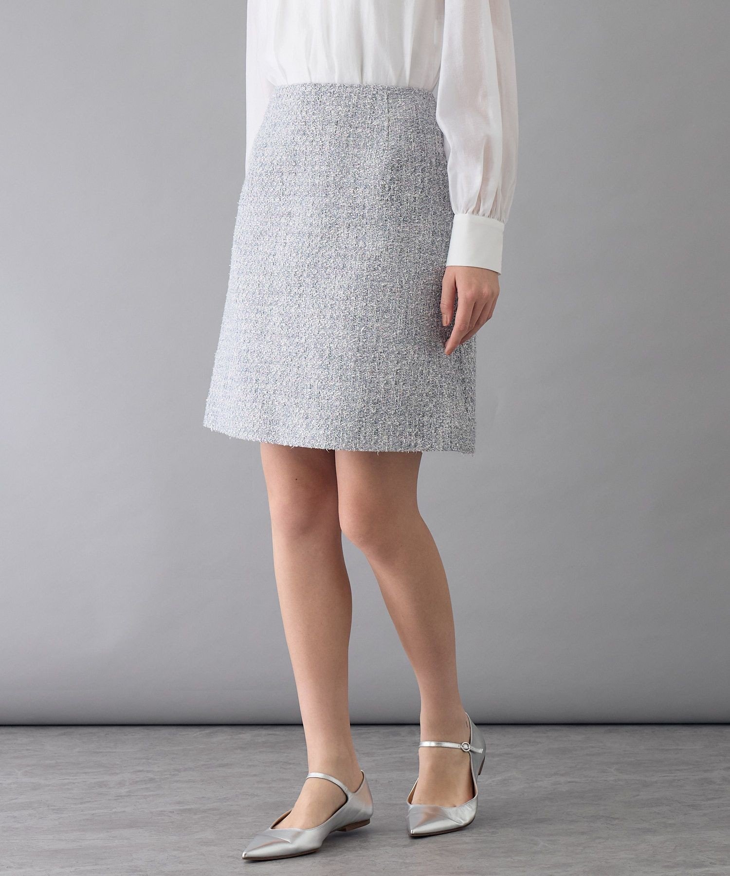 【アナイ/ANAYI】の【セットアップ対応商品】メタルシャギーツイードミニ スカート 人気、トレンドファッション・服の通販 founy(ファニー) 　ファッション　Fashion　レディースファッション　Fashion for Women　セットアップ　Matching Sets　スカート・ミニ/ミディ/マキシ　Skirts / Mini, Midi & Maxi Skirts　スカート　Skirts　ミニスカート　Mini Skirts　コレクション　Collection, Seasonal Line　ショート　Short, Short Length　シンプル　Simple, Minimal　ジャケット　Jacket, Outerwear　スマート　Smart, Elegant　セットアップ　Set-Up, Coordinated Outfit　ツイード　Twill, Twill Weave　テクスチャー　Texture, Textured Fabric　バランス　Balance, Style Balance　バレエ　Ballet, Ballet Style　ミニスカート　Mini Skirt, Short Skirt　ロング　Long, Long-Length　冬　Winter / This Winter　再入荷　Restock / Back in Stock　エレガント 上品　Elegant　 other-1|ID: prp329100004820335 ipo3291000000035027507