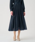 【アナイ/ANAYI】の【Eternal Line 2026】オーガンジーエアリープリーツ スカート 人気、トレンドファッション・服の通販 founy(ファニー) ファッション Fashion レディースファッション Fashion for Women スカート Skirts プリーツスカート / 上品フェミニンスタイル Pleated Skirts エアリー Airy Texture オーガンジー Organza Fabric ギャザー Gathered, Ruffled サテン Satin, Glossy Fabric スマート Smart, Elegant ツイード Twill, Twill Weave フェミニン Feminine, Girly プリーツ Pleats, Pleated ランダム Random, Irregular ロング Long, Long-Length ワッシャー Washer, Crinkled Finish 再入荷 Restock / Back in Stock thumbnail navy|ID: prp329100004820340 ipo3291000000035027558