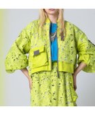 【アウラアイラ/AULA AILA】のLACE MA-1 BLOUSON 人気、トレンドファッション・服の通販 founy(ファニー) ファッション Fashion レディースファッション Fashion for Women アウター Coat / Outerwear Collection ブルゾンジャケット・スポーティアウター Blouson Jackets MA-1ジャケット MA-1 Bomber Jackets / Flight Jackets コクーン Cocoon, Cocoon Silhouette フラワー Flower, Floral ブルゾン Blouson, Bomber Jacket ポケット Pocket, Pocket Detail ミックス Mix, Mixed Style レース Lace, Lace Fabric thumbnail YELLOW GREEN|ID: prp329100004820346 ipo3291000000035027603