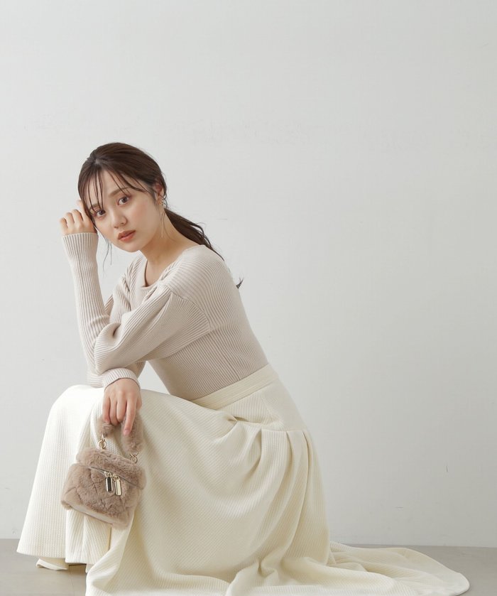 【プロポーション ボディドレッシング/PROPORTION BODY DRESSING】のサイド切替フレアスカート インテリア・キッズ・メンズ・レディースファッション・服の通販 founy(ファニー) https://founy.com/ ファッション Fashion レディースファッション Fashion for Women スカート Skirts Aライン・フレアスカート A-Line & Flared Skirts コーデュロイ Corduroy, Cord Fabric シンプル Simple, Minimal バランス Balance, Style Balance フェミニン Feminine, Girly フレア Flare, Flared 冬 Winter / This Winter 切替 Switching, Contrast Panel 無地 Plain, Solid Color |ID: prp329100004820352 ipo3291000000035027639