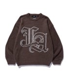 【エクストララージ/XLARGE】のOLD ENGLISH MOHAIR KNIT SWEATER 人気、トレンドファッション・服の通販 founy(ファニー) ファッション Fashion レディースファッション Fashion for Women トップス・カットソー Cut & Sew Tops ニット Knit Tops & Sweaters レディースパーカー・カジュアルフーディー Casual Hoodies & Sweatshirts スウェット・クルーネックトップス Sweatshirts & Crewnecks / Relaxed Fit Sweat Tops フロント Front, Front Design ベーシック Basic, Essential ボトム Bottoms, Lower Wear thumbnail BROWN|ID: prp329100004820358 ipo3291000000035027731