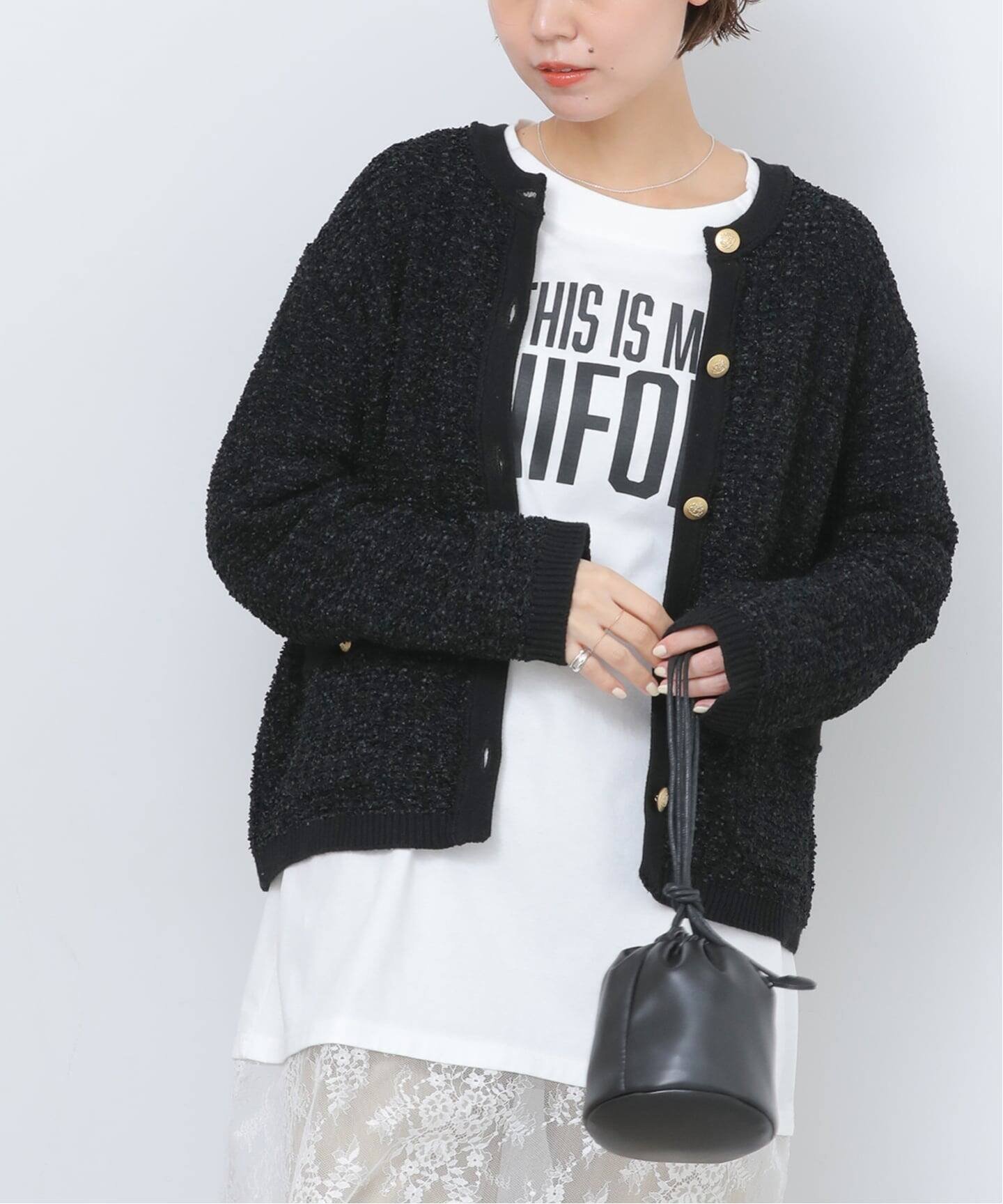 【ジャーナルスタンダード レリューム/JOURNAL STANDARD relume】のツイーディーミックスニットジャケット 人気、トレンドファッション・服の通販 founy(ファニー) ファッション Fashion レディースファッション Fashion for Women アウター Coat / Outerwear Collection レディースジャケット・軽アウター Jackets 2026年 2026 クラシカル Classical, Vintage-Inspired コンパクト Compact, Small Size ジャケット Jacket, Outerwear ツイード Twill, Twill Weave デニム Denim, Jeans Material ポケット Pocket, Pocket Detail ミックス Mix, Mixed Style エレガント 上品 Elegant other-1|ID: prp329100004820359 ipo3291000000035027740