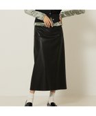 【アバハウスマヴィ/abahouse mavie】のフェイク(スエード レザー)ロングタイトスカート 人気、トレンドファッション・服の通販 founy(ファニー) ファッション Fashion レディースファッション Fashion for Women スカート Skirts コンパクト Compact, Small Size ストレッチ Stretch, Stretchy Fabric トレンド Trend, Trending Now フェイク Faux, Fake フェイクレザー Faux Leather, PU Leather 秋 Autumn ビジネス 仕事 通勤 Business / Work / Commuting thumbnail ブラック|ID: prp329100004820362 ipo3291000000035027792