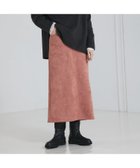 【アバハウスマヴィ/abahouse mavie】のフェイク(スエード レザー)ロングタイトスカート 人気、トレンドファッション・服の通販 founy(ファニー) ファッション Fashion レディースファッション Fashion for Women スカート Skirts コンパクト Compact, Small Size ストレッチ Stretch, Stretchy Fabric トレンド Trend, Trending Now フェイク Faux, Fake フェイクレザー Faux Leather, PU Leather 秋 Autumn ビジネス 仕事 通勤 Business / Work / Commuting thumbnail スモークピンク|ID: prp329100004820362 ipo3291000000035027794