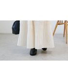 【ルクールブラン/le.coeur blanc】のデシン変形プリーツスカート 人気、トレンドファッション・服の通販 founy(ファニー) ファッション Fashion レディースファッション Fashion for Women スカート Skirts プリーツスカート / 上品フェミニンスタイル Pleated Skirts ウェーブ Wavy Pattern くるぶし Ankle-Length 今季 This Season, Current Season 切替 Switching, Contrast Panel シンプル Simple, Minimal ドット Polka Dot, Dot Pattern プリーツ Pleats, Pleated モノトーン Monotone, Black and White ランダム Random, Irregular 楽ちん Easy Fit, Comfortable 冬 Winter / This Winter thumbnail アイボリー|ID: prp329100004820366 ipo3291000000035027831