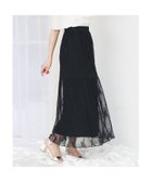 【セルフィスト/SELFIST】のレースロングスカート 人気、トレンドファッション・服の通販 founy(ファニー) ファッション Fashion レディースファッション Fashion for Women スカート Skirts ロングスカート Long Skirts / Maxi & Midi Skirts ショート Short, Short Length デニム Denim, Jeans Material ペチコート Petticoat, Underskirt レース Lace, Lace Fabric thumbnail ブラック|ID: prp329100004820374 ipo3291000000035027944