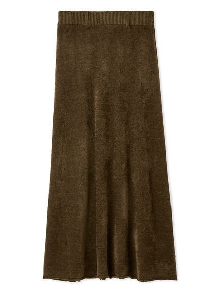 【ミラオーウェン/Mila Owen】の【セットアップ対応】モールヤーンニットスカート インテリア・キッズ・メンズ・レディースファッション・服の通販 founy(ファニー) 　雑誌掲載アイテム　Magazine Picks & Fashion Features　ファッション雑誌　Fashion Magazines　オッジ　Oggi　ファッション　Fashion　レディースファッション　Fashion for Women　セットアップ　Matching Sets　スカート・ミニ/ミディ/マキシ　Skirts / Mini, Midi & Maxi Skirts　クラシカル　Classical, Vintage-Inspired　スマート　Smart, Elegant　セットアップ　Set-Up, Coordinated Outfit　雑誌　Magazine, Fashion Magazine　2月号　February Issue, Feb. Edition　フラット　Flat, Flat Shoes　フレア　Flare, Flared　ベロア　Velour, Soft Velvet　エレガント 上品　Elegant　BRW[058]|ID: prp329100004820375 ipo3291000000035027948