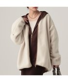 【エルーラ/Elura】のライトボアブルゾン/607994 アイボリー60|ID: prp329100004820377 ipo3291000000035027967